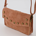 Laura - Suede - Crossbody bags - Pink - Clay 62 - Gold
