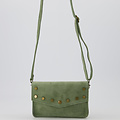 Nieuw Laura - Suede - Crossbodytassen - Groen - 53 - Goudkleurig