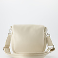 Nieuw Romsa - Classic Grain - Crossbodytassen - Beige - Ecru D37 - HALF - Zilverkleurig