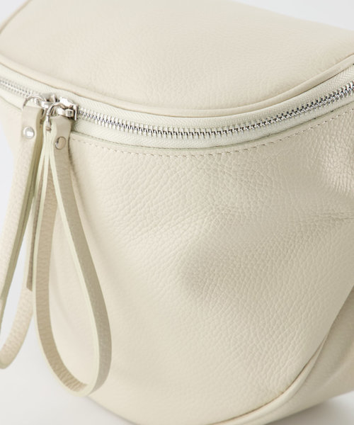 Nieuw Romsa - Classic Grain - Crossbodytassen - Beige - Ecru D37 - HALF - Zilverkleurig