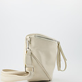 Nieuw Romsa - Classic Grain - Crossbodytassen - Beige - Ecru D37 - HALF - Zilverkleurig