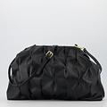 Magalie - Lamb leather - Shoulder bags - Black -  - Gold