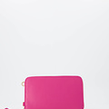 Jackie - Classic Grain - Wallets - Pink - Magenta T2042 - Gold