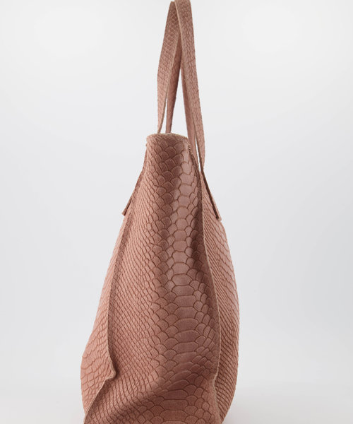 Cleo - Snake - Hand bags - Pink - 50 - Bronze