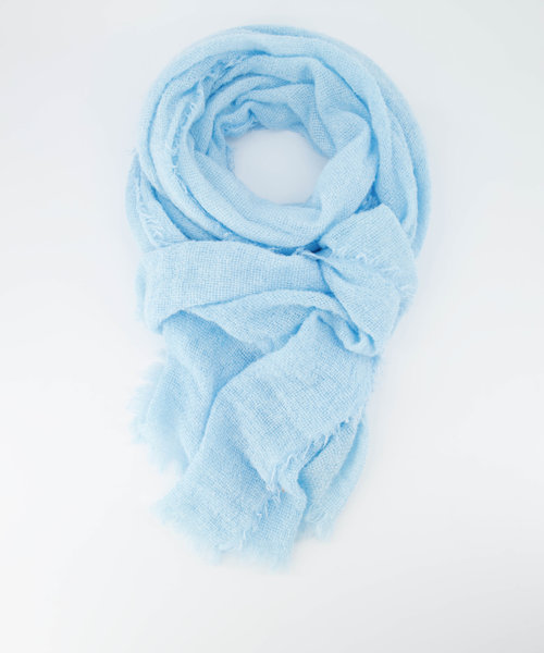 Boucle -  - Plain scarves - Blue -  -