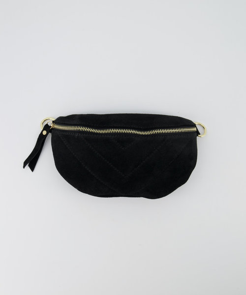 Cilou - Suede - Bum bags - Black - 23 - Gold