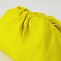 Estelle - Lamb leather - Shoulder bags - Yellow -  - Gold
