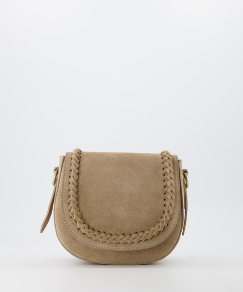 Chelsea - Suede - Crossbody bags - Beige - 4