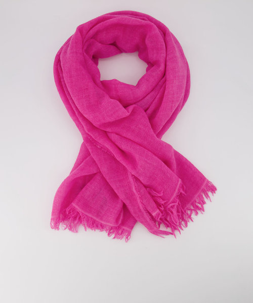 Melody - Effen sjaals - Roze - Fuchsia