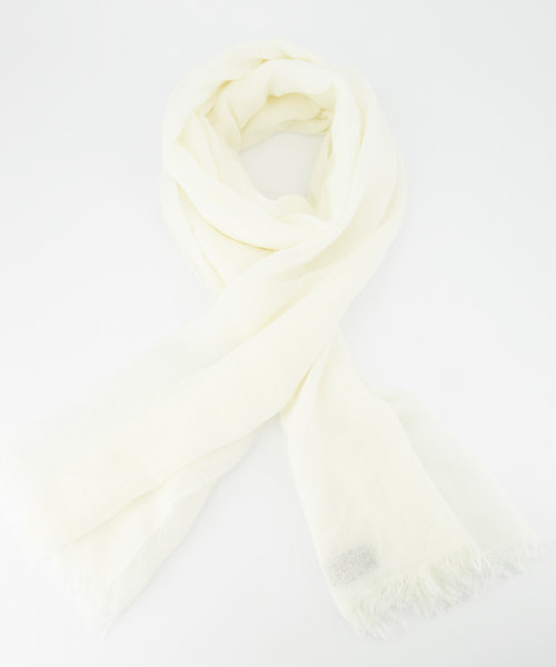 Melody - - Plain scarves - White - Off-white