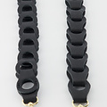 Brady Big - Classic Grain - Bag straps - Black - D28 - Gold