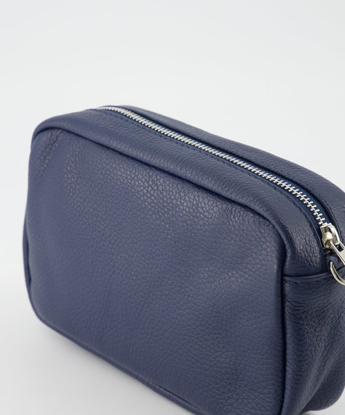 Irene - Classic Grain - Crossbody bags - Blue - Navy T0142 - Silver