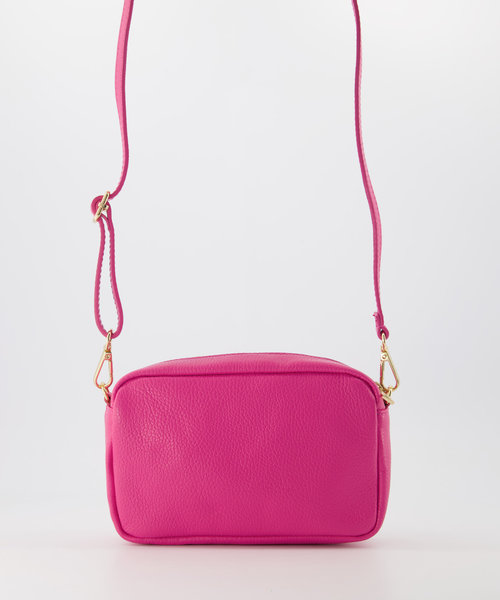 Irene - Classic Grain - Crossbodytassen - Roze - Magenta T2042 - Goudkleurig