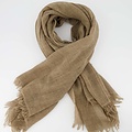 Melody -  - Plain scarves - Taupe - 2082 -