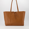 Nola - Classic Grain - Shoulder bags - Brown - Cognac T01 - Silver