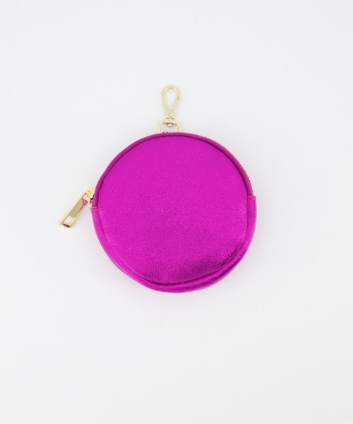 Coco - Metallic - Pouches - Pink - Fuchsia L538 - Gold