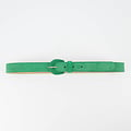 Daphne - Suede - Belts with buckles - Green - 35 - Silver
