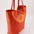 Mia - Metallic - Schoudertassen - Oranje - 16L -