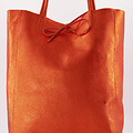 Mia - Metallic - Schoudertassen - Oranje - 16L -