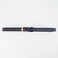 Ava - Croco - Riemen met gesp - Blauw - C26 - Goudkleurig