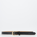 Ava - Croco - Belts with buckles - Black - C28 - Gold