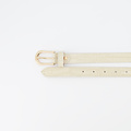Ava - Croco - Belts with buckles - Ecru -  - Gold