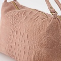 Kiana - Suede - Hand bags - Pink - 50 - Bronze