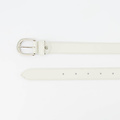 Suus - Classic Grain - Belts with buckles - Ecru - D37 - Zilverkleurig