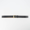 Suus - Classic Grain - Belts with buckles - Black - D28 - Goudkleurig