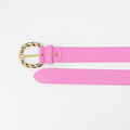 Lorelei - Classic Grain - Belts with buckles - Pink - D103 - Gold