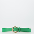 Lorelei - Classic Grain - Belts with buckles - Green - Kelly Green D102 - Gold