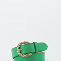 Lorelei - Classic Grain - Belts with buckles - Green - Kelly Green D102 - Gold