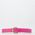 Lorelei - Classic Grain - Belts with buckles - Pink - Magenta D104 - Gold