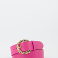 Lorelei - Classic Grain - Belts with buckles - Pink - Magenta D104 - Gold