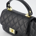 Sandy - Classic Grain - Hand bags - Black - D28 - Gold