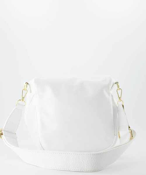 Romsa - Classic Grain - Crossbody bags - White - D01 - FULL - Gold