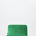 Jackie - Metallic - Wallets - Green - L529 - Gold