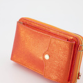 Jackie - Metallic - Wallets - Orange - L520 - Gold