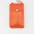 Jackie - Metallic - Wallets - Orange - L520 - Gold