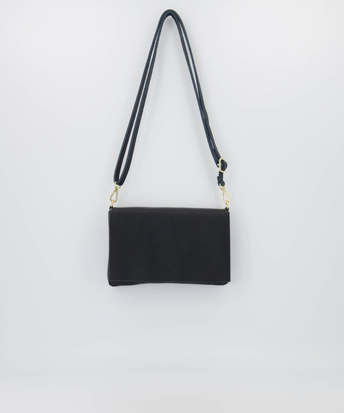 Myra - Classic Grain - Crossbody bags - Black - D28 - Gold