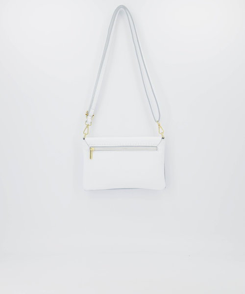 Myra - Classic Grain - Crossbody bags - White - D01 - Gold