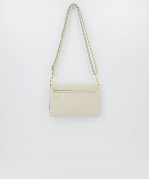 Myra - Classic Grain - Crossbodytassen - Beige - Ecru D37 - Goudkleurig