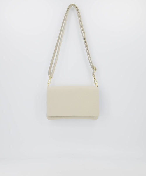 Myra - Classic Grain - Crossbodytassen - Beige - Ecru D37 - Goudkleurig