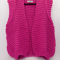 Cherise -  - Gilet - Roze - Fuchsia -