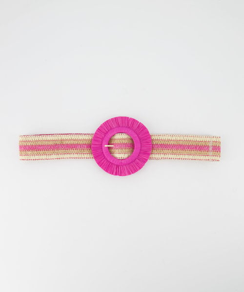 Kos -  - Belts with buckles - Pink - Fuchsia -