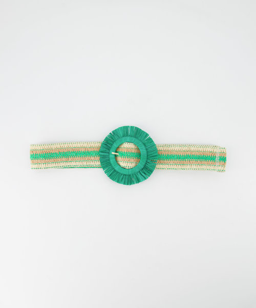 Kos -  - Belts with buckles - Green - Kelly Green -