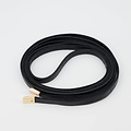 Lucia - Metallic - Waist belts - Black - 522 - Gold