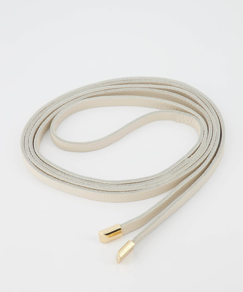 Lucia - Classic Grain - Waist belts - Beige - Ecru D37 - Gold