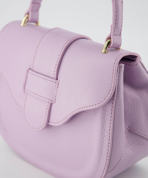 Amelie - Classic Grain - Hand bags - Purple - Lila D55 - Gold