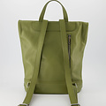 Roza - Classic Grain - Backpacks - Green - Olijfgroen D103 - Silver